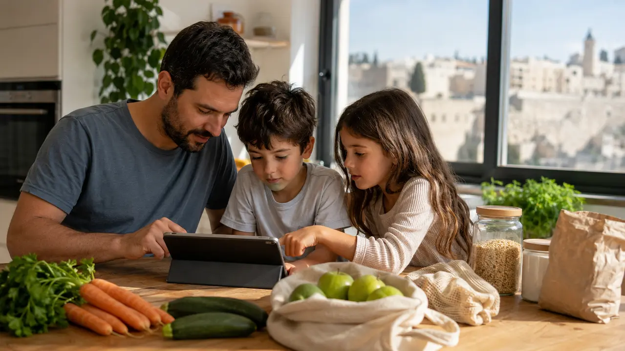 למה יותר משפחות עוברות להזמנת קניות עם משלוח עד הבית