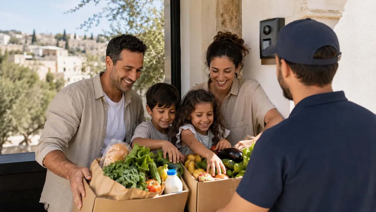 מדריך מעשי לעריכת קניות לבית באינטרנט וניהול המזווה