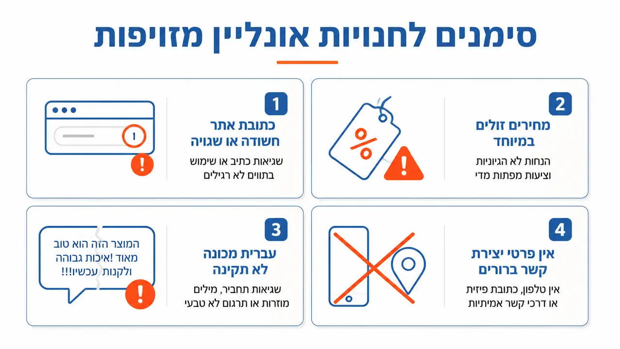 מדריך מלא לביצוע קניות באינטרנט בטוחות