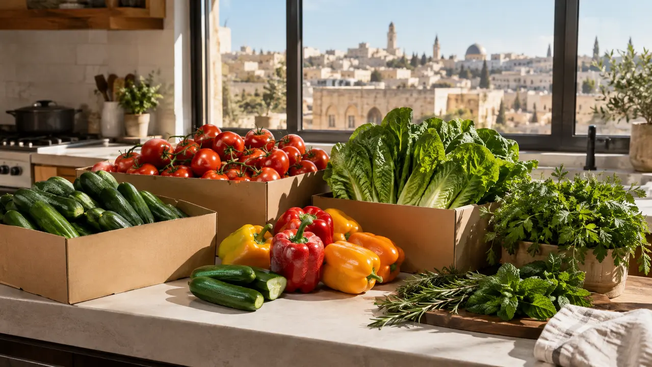 המדריך לבחירת משלוח ירקות עד הבית
